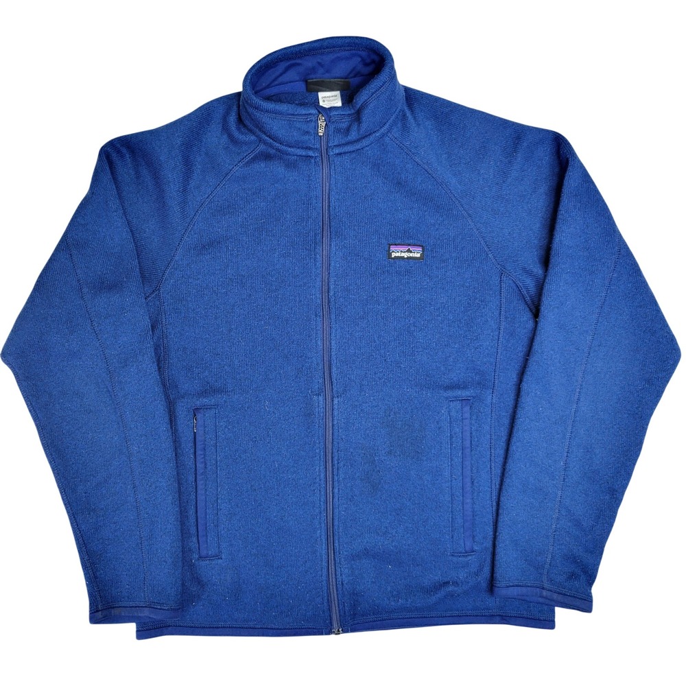 Patagonia Better‎ Sweater Full Zip Jacket Mens Small Blue Fleece 25526 FA13